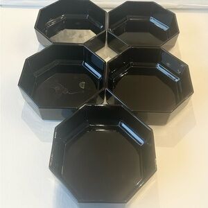 Set/5 Vintage Arcoroc Octime Bowls